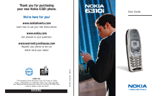 Manual Nokia 6310i Mobile Phone