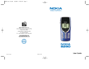 Manual Nokia 8290 Mobile Phone