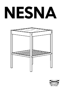 Instrukcja IKEA NESNA Stolik nocny