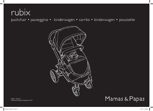 Bedienungsanleitung Mamas & Papas Rubix Kinderwagen