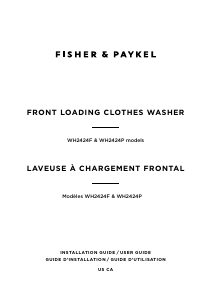 Mode d’emploi Fisher and Paykel WH2424P1 Lave-linge