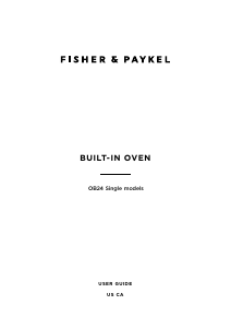 Manual Fisher and Paykel OB24SCD9PB1 Oven