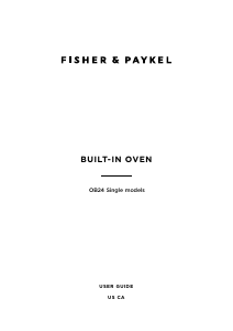 Manual Fisher and Paykel OB24SCD11PB1 Oven