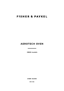 Manual Fisher and Paykel OB30DTEPX3_N Oven