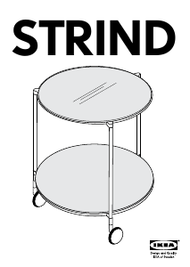 Manual IKEA STRIND Bedside Table