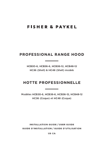 Mode d’emploi Fisher and Paykel HCB48-12 N Hotte aspirante