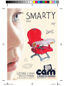 Návod Cam S332 Smarty Detská stolička