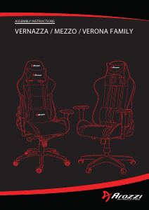 説明書 Arozzi Mezzo 事務用椅子