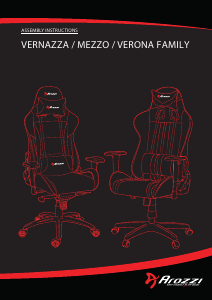 Kasutusjuhend Arozzi Verona Junior Kontoritool