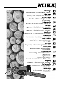 Manual Atika KS 2201-40 Chainsaw