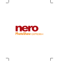 Handleiding Nero PhotoShow Express 4