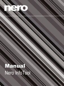Manual Nero InfoTool