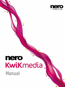 Handleiding Nero KwiKmedia