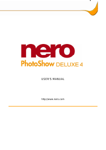 Manual Nero PhotoShow Deluxe 4