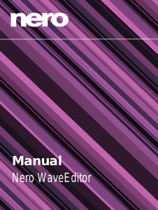 Handleiding Nero WaveEditor