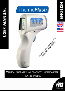 Handleiding ThermoFlash LX-26 Thermometer