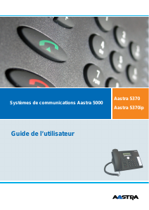 Mode d’emploi Aastra 5370IP Téléphone IP
