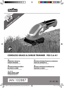 Manual Florabest IAN 102887 Grass Trimmer