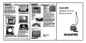 Manual de uso Panavox Cani-248 Aspirador
