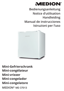 Bedienungsanleitung Medion MD 37013 Gefrierschrank