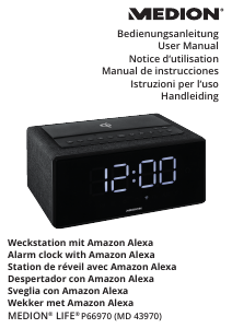 Manual Medion LIFE P66970 (MD 43970) Alarm Clock