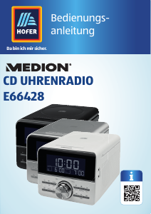 Bedienungsanleitung Medion LIFE E66428 (MD 43871) Uhrenradio