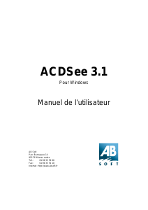 Mode d’emploi ACDSee 3.1