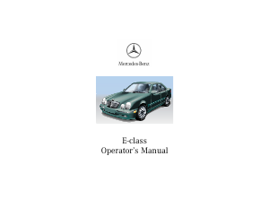 Handleiding Mercedes-Benz E 55 AMG (2001)