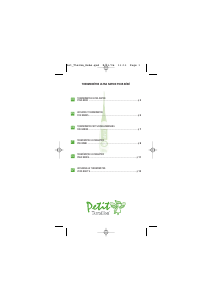 Mode d’emploi Terraillon Petit Ultrafast Thermomètre