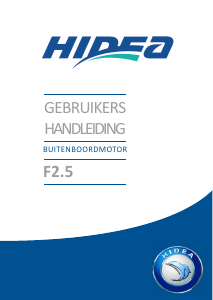 Handleiding Hidea F2.5 Buitenboordmotor