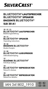 Manual SilverCrest SLB 20 A1 Speaker