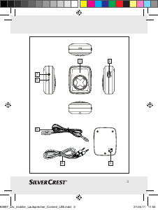 Manual de uso SilverCrest IAN 63697 Altavoz
