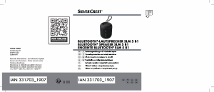 Mode d’emploi SilverCrest SLM 5 B1 Haut-parleur