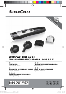 Manual de uso SilverCrest IAN 281952 Barbero