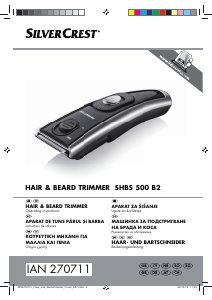 Manual SilverCrest IAN 270711 Beard Trimmer