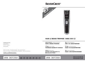 Bedienungsanleitung SilverCrest IAN 307250 Bartschneider