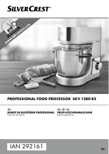 Manual SilverCrest SKV 1200 B2 Mixer cu vas