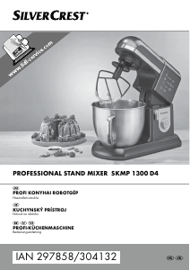 Manual SilverCrest IAN 297858 Mixer cu vas