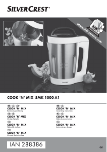 Manual SilverCrest IAN 288386 Soup Maker