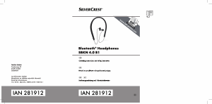 Manual SilverCrest IAN 281912 Headphone