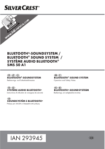 Handleiding SilverCrest SMS 50 A1 Stereoset