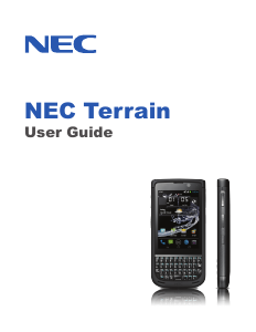 Manual NEC Terrain Mobile Phone