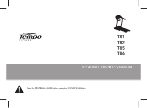 Manual Tempo Fitness T86 Treadmill
