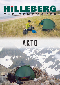Handleiding Hilleberg Akto Tent