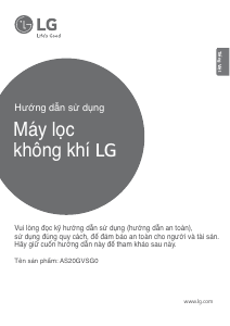 Hướng dẫn sử dụng LG AS20GVSG0 Máy lọc khí