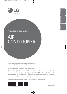Manual LG HN1610H Air Conditioner