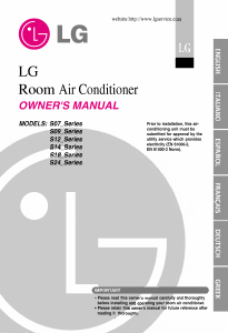 Manual LG ASUC0964DM0 Air Conditioner