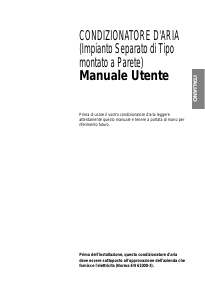 Manuale LG C09AWM Condizionatore d’aria