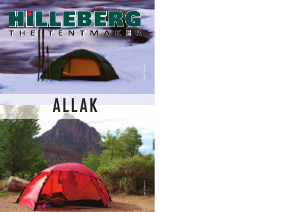 Handleiding Hilleberg Allak Tent