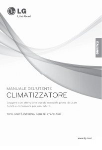 Manuale LG AS-H076ZRL3 Condizionatore d’aria